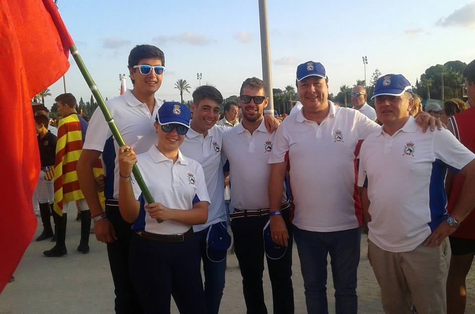 Da comienzo el Campeonato de España de Doma Clásica menores con cuatro representantes Navarros